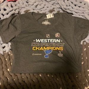 Blues Western conference Fanatics XL